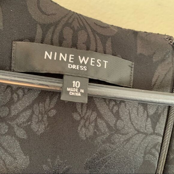 Nine West size 10 black dress - Picture 4 of 8